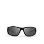Salerno Sunglasses Black Frames Smoke Polarized Lenses  | GNC
